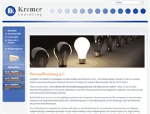 Tablet Screenshot of dirkkremer.de